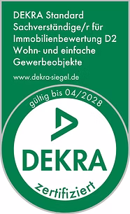 DEKRA-zertifizierter Sachverständiger für Immobilienbewertung – Personenzertifizierung nach DIN EN ISO/IEC 17024
